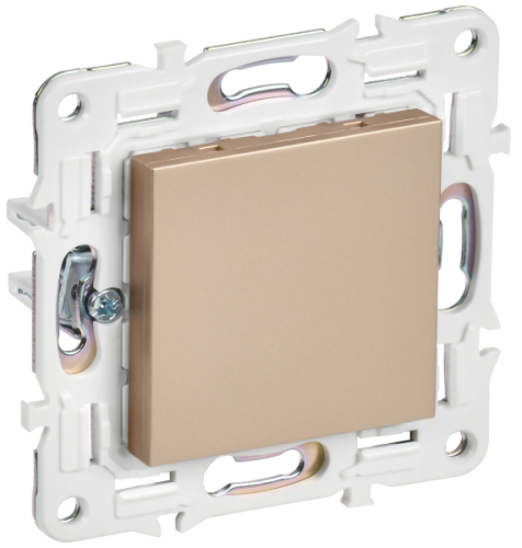 IEK SKANDY Заглушка с суппортом SK-C01Sa песочный  (SK-PL10-K98)