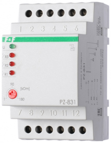 ЕВРОАВТОМАТИКА Реле контроля уровня жидкости PZ-831 без зондов (EA08.001.011)