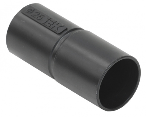 IEK Муфта труба-труба GI25G черный (CTA10D-GIG25-K02-050)
