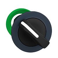 SCHNEIDER ELECTRIC Головка переключателя, с черной рукояткой, для утопленного монтажа, 2х-позиционный, с фиксацией (ZB5FD2)