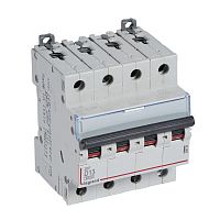 LEGRAND Выключатель автоматический четырехполюсный 13А D DX3 6kA/10kA (408146 )