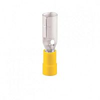 ABB Наконечник кабельный виниловая изоляция разъем штекерный 4-6мм.кв диаметр 4.9мм   (V6-49-YRD)  (7TCA301310R0025)