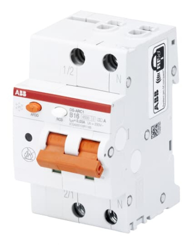 ABB Выключатель автоматический дифференциального тока, с защитой от дуги DS-ARC1 B16 A30 (2CSA255103R1165)