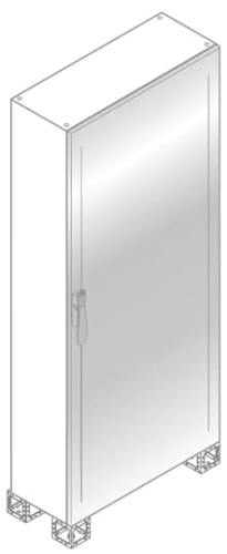 ABB Дверь сплошная 1800х1000 нержавеющая сталь (TC1810X)