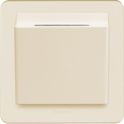 LEGRAND INSPIRIA Переключатель карточный   для скрытого монтажа, для гостиничных номеров, цвет "Слоновая кость", с подсветкой, номинальный ток 6 А, напряжение ~250В  (673801) фото 7