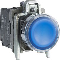 SCHNEIDER ELECTRIC Кнопка с подсветкой с возвратом синяя 230-240В (XB4BW36M5)