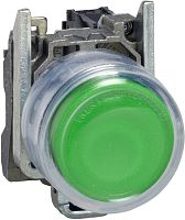 SCHNEIDER ELECTRIC Кнопка зеленая возвратная без фиксации 22мм 600В 1но (XB4BP31)