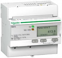 SCHNEIDER ELECTRIC Счетчик трехфазный активной энергии iEM3110, однотарифный, импульсный выход, класс точности 1, прям (A9MEM3110R)