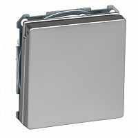 SCHNEIDER ELECTRIC Механизм розетки Schuko с крышкой алюминий (MTN2311-4060 )