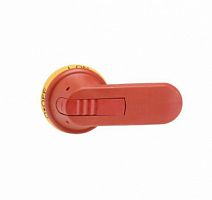 ABB Ручка управления OHY95J12  (желто-красная) для управления через дверь рубильниками типа OT315..400 (1SCA022381R1050)