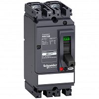 SCHNEIDER ELECTRIC Выключатель автоматический 2P (3П) NSX160NA (LV430619)
