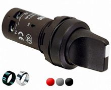 ABB Переключатель C2SS3-30B-10 двухпозиционный черный 1НО  (45 градусов) без фиксации (1SFA619202R3016)