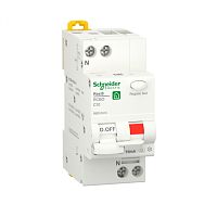 SCHNEIDER ELECTRIC RESI9 АВТ. ВЫКЛ. ДИФФЕРЕНЦИАЛЬНОГО тока АВДТ 1P+N С 10А 6000A 10мА тип A (R9D51610)