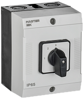 IEK Переключатель кулачковый в боксе стандартная рукоятка 10А схема 82 (MI-CS20-010-082)