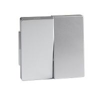SCHNEIDER ELECTRIC Aquades Клавиша 2шт IP44 алюминий (MTN343560)
