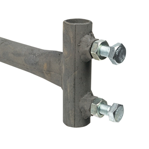 EKF Держатель мачты молниеприемника к стене, D=20мм, вынос 100мм, L= 530 (lp-530-04007-sp) фото 3