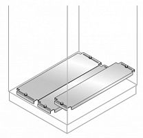 ABB Панель нижняя скользящая 600х600мм нержавеющая сталь (EF6061X)