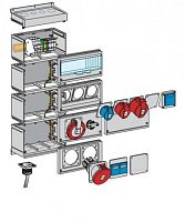 ABB Панель лицевая 2 отверстия 1 ряд 3/16-32А FMCE46  (FMCE 46)  (2CMA191083R1000)