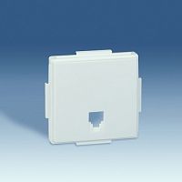 SIMON Накладка телефонной розетки, Scudo, серый (2705062-063)