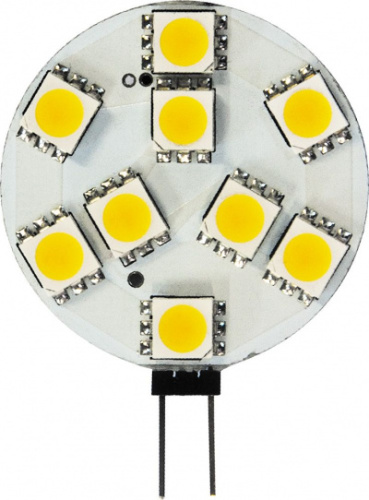 FERON Лампа светодиодная LED 3вт 12в G4 белый (LB-16 12LED) (25093)
