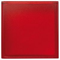 SIMON Вставка с крышкой для розетки в 2701610-.., ...620-..., 630-..., 640-030, S27Pl, красный прозрачный (2700679-110)