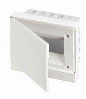 ABB Бокс в нишу ЩРв-П-8М белая дверь Basic E  (с клеммами) (1SZR004002A1103)