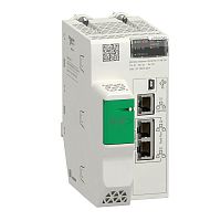 SCHNEIDER ELECTRIC ЦПУ M580 ур.6 ОЗУ 64MB DIO + RIO  (до 31 ст. X80 + Quantum IO) лакированный (BMEP586040C)