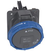 LEGRAND Hypra Розетка IP67 2K+З 230v 63А (059326 )