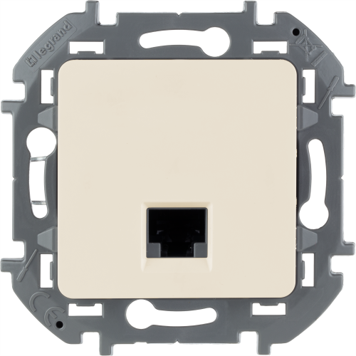 LEGRAND INSPIRIA Информационная розетка RJ 45 - категория 6 - UTP -  - алюминий (673831) фото 2