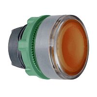 SCHNEIDER ELECTRIC Головка кнопки 22мм, оранжевая, с подсветкой, с задержкой, заподлицо, пластик C0 (ZB5AH053C0)