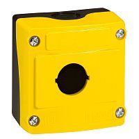 LEGRAND Корпус, 1 отверстие, цвет желтый (024201 )