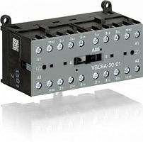 ABB Миниконтактор реверсивный VBC6A-30-01-07 9A  (400В AC3) катушка 12В DС (GJL1213911R0017)