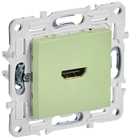 IEK SKANDY Розетка HDMI SK-H01G мятный  (SK-H10-K06)