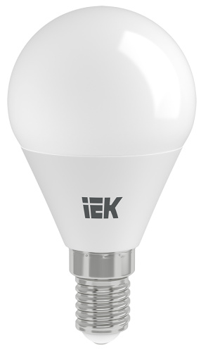 IEK Лампа светодиодная LED 9вт Е14 тепло-белый матовый шар ECO фото 3