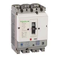 SCHNEIDER ELECTRIC Выключатель автоматический для защиты электродвигателей 90-150А GV7 управление флажком винтовые зажимы 70кА (GV7RS150)