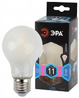 ЭРА Лампа светодиодная филаментная F-LED A60-11W-840-E27 frost  (филамент, груша мат., 11Вт, нейтр, Е27) (Б0035036) ЭРА Лампа светодиодная филаментная F-LED A60-11W-840-E27 frost  (филамент, груша мат., 11Вт, нейтр, Е27) (Б0035036)