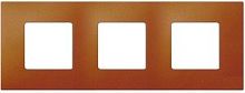SIMON Рамка-декор на 3 поста для 2700630-03., S27Pl, Артик апельсин (2700637-082)