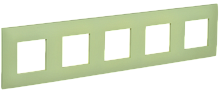 IEK SKANDY Рамка 5-местная SK-F05M мятный  (SK-M52-K06)