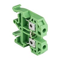 EKF Клемма винтовая JXB- 6мм.кв зеленая (plc-jxb-6/35gn)