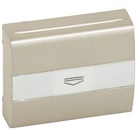 LEGRAND Galea Life Лицевая панель для выключателя с ключом-картой титан (771454 )