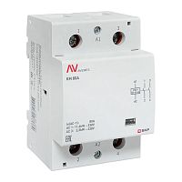 EKF Контактор модульный КМ 80А 2NО 230VAC (3 мод.) AVERES  (km-av-3-80-20-230V)