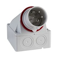 SCHNEIDER ELECTRIC Вилка настенная винтовая 16А 3P+N+E IP44 380В (83509)