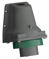 ABB Вилка для монтажа на поверхность Easy&Safe 332EBS6W 32A 3P+E IP67 2ч  (332EBS2W)  (2CMA101193R1000)