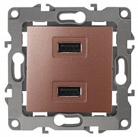 ЭРА Устройство зарядное USB, 5В-2100мА, , медь, 12-4110-14 (Б0027499)