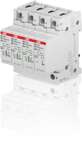 ABB УЗИП OVR T2 3N 80-275s P QS (OVR T2 3N 80-275s) (2CTB815708R2000) ABB УЗИП OVR T2 3N 80-275s P QS (OVR T2 3N 80-275s) (2CTB815708R2000)