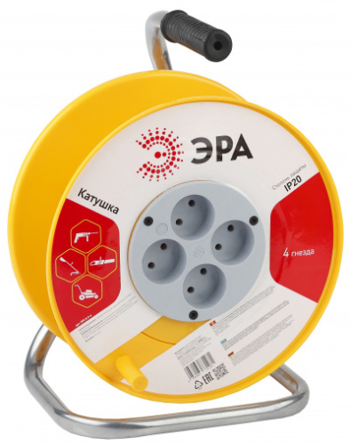 ЭРА Катушка пластиковая без заземления 4гн K-P-4 (Б0033027)