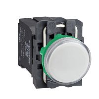 SCHNEIDER ELECTRIC Лампа сигнальная 22мм 230В белая (XB5AV41)