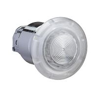 SCHNEIDER ELECTRIC Головка кнопки грибовидная с подсветкой пруж возврат белая (ZB4BW413)