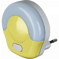 NAVIGATOR Ночник светодиодный 0.5w LED NNL-SW04-Y с выключателем желтый (71974 NNL-SW04) (19793)