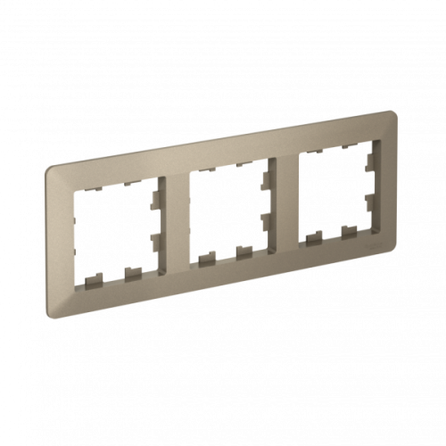 ATLASDESIGN AIR 3-постовая РАМКА, ШАМПАНЬ (ATN220503)